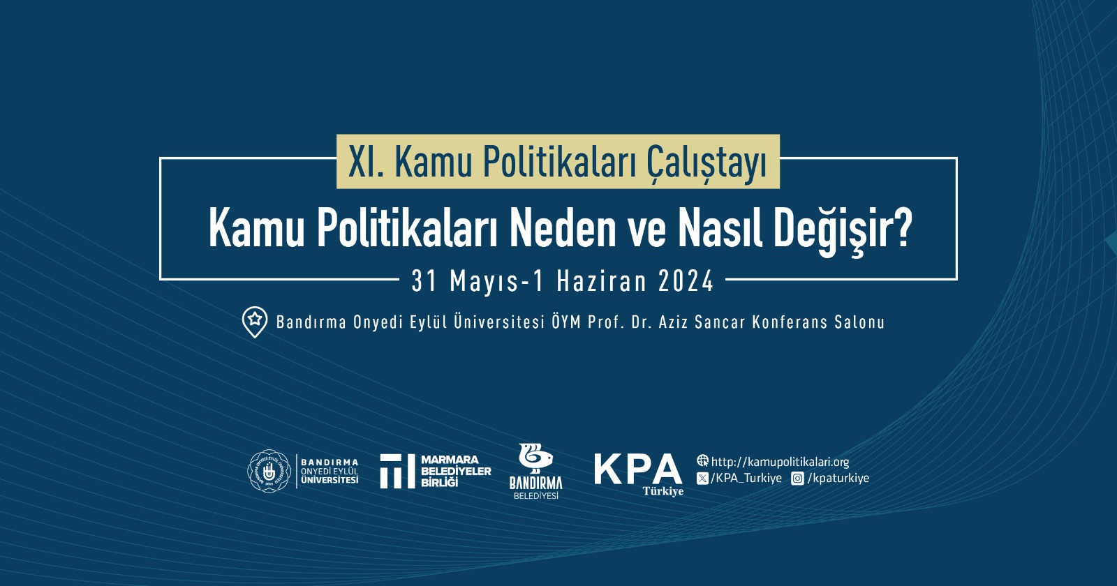 11. Kamu Politikaları Analizi Çalıştayı